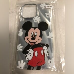 NWT Mickey Mouse iPhone case for 14 Pro Max. 6.7 inches